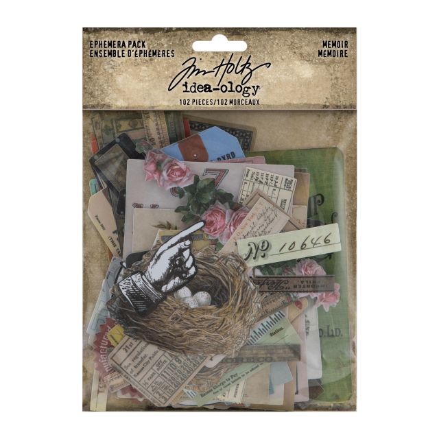 Tim Holtz Ephemera Pack Memoir