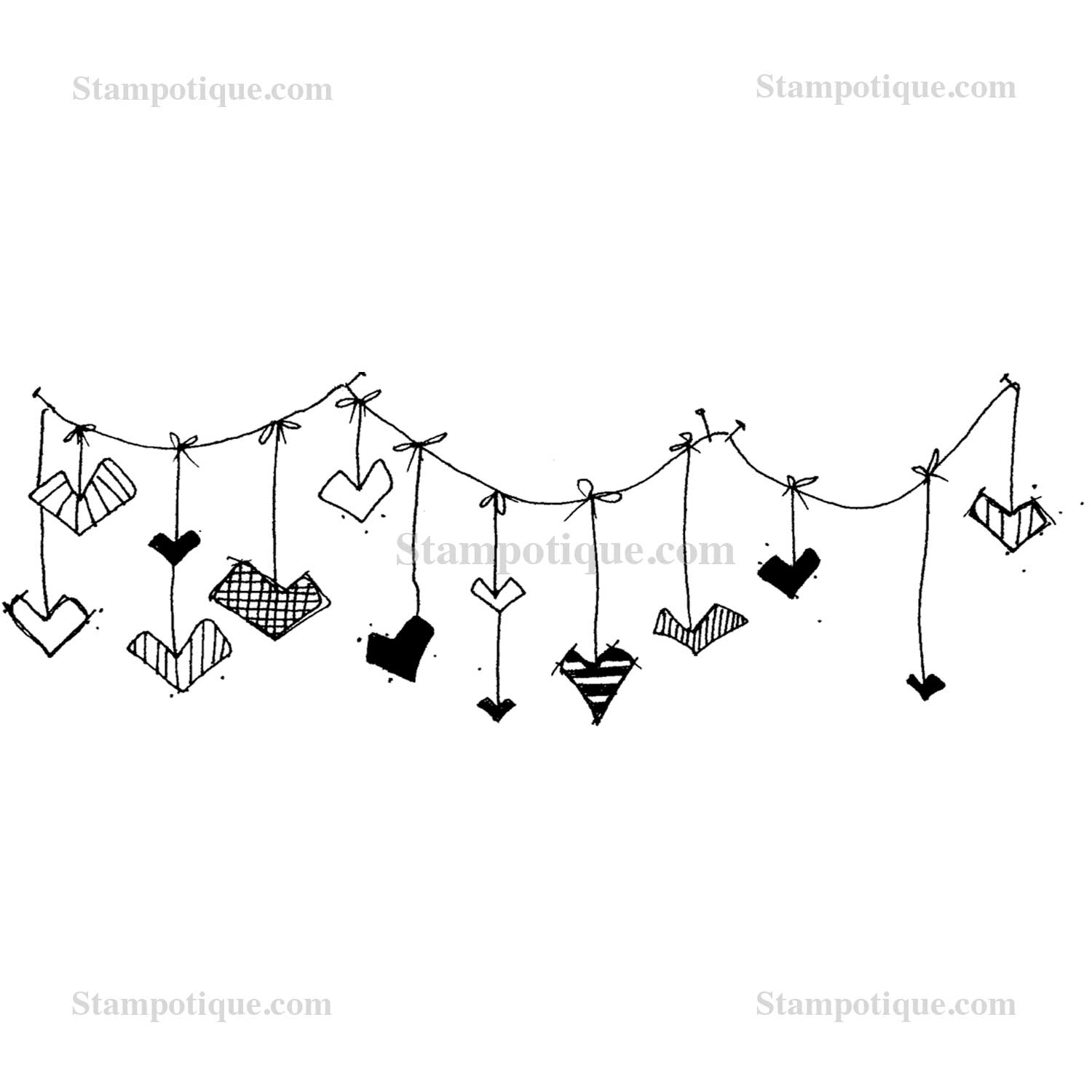 ST Hanging Hearts