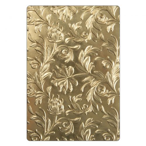 Sizzix TH 3D Texture Fades Embossing Folder Botanical