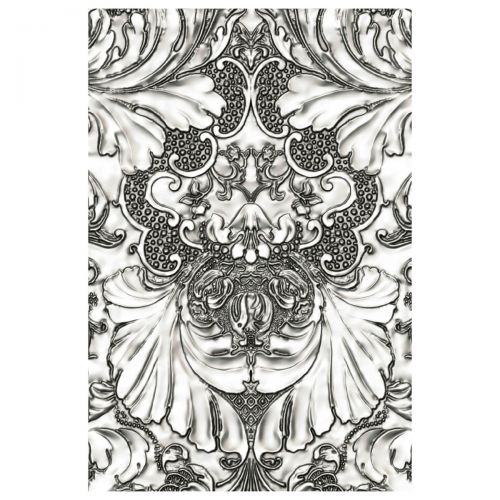 Sizzix TH 3D Texture Fades Embossing Folder Damask