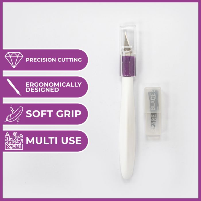 Crafters Companion Softgrip Craft Knife Straight