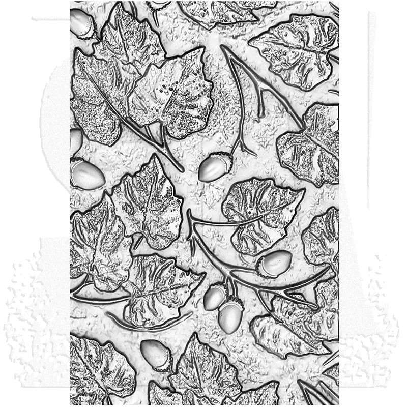 Sizzix TH 3D Texture Fades Embossing Folder Acorns