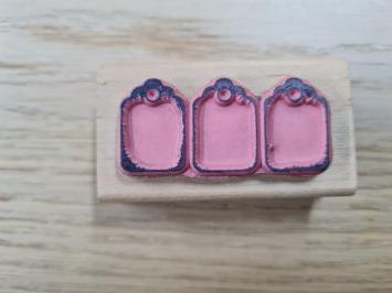 Gebruikt. Stampers Anonymous E2-624 op hout  