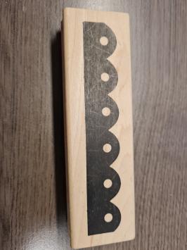 Gebruikt. Stampers Anonymous K6-1359 op hout