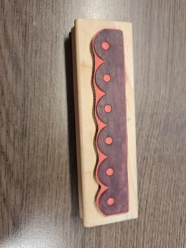 Gebruikt. Stampers Anonymous K6-1359 op hout