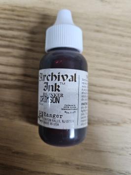 Ranger Archival Ink Refill Crimson