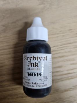 Ranger Archival Ink Refill Tangerine