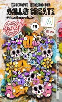 AALL & Create Ephemera Die-cuts Pumps & Skullz 21 (168 stuks)