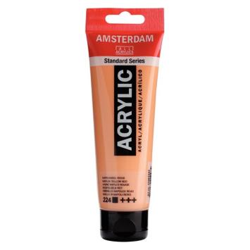 Amsterdam Acrylic Paint Napels Yellow Red .