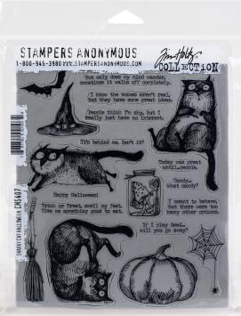Gebruikt. Stampers Anonymous Tim Holtz Collection CMS407
