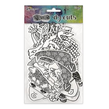 Dylusions  Diecuts Me Heads