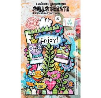 AALL & Create Ephemera Die-cuts Play Pops 7 (64 stuks)