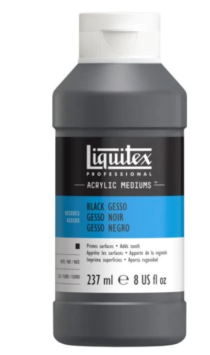 Liquitex Gesso Black 8 oz
