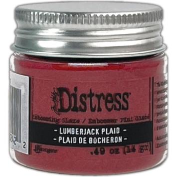 Ranger Embossing Glaze Lumberjack Plaid
