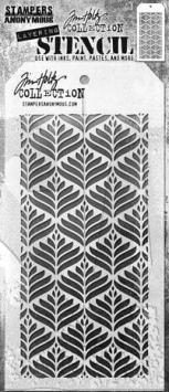 TH Stencil Deco Leaf