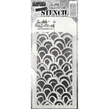 TH Stencil Brush Arch