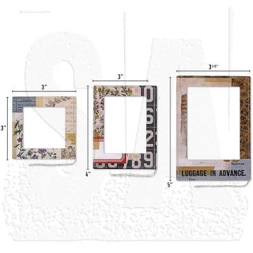 Tim Holtz Layer Frames Collage