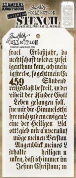 TH Stencil Script