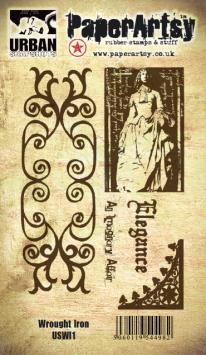 Gebruikt. PaperArtsy Urban Snapshots Wrought Iron 1